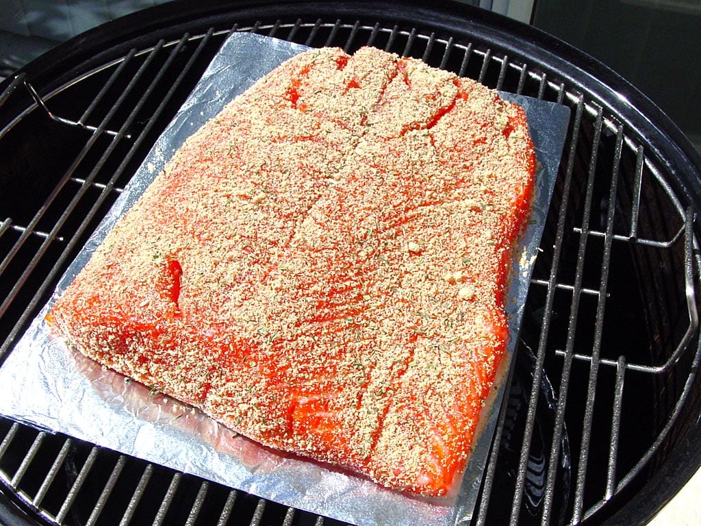 Brown Sugar Rub For Smoked Salmon - That Guy Who Grills