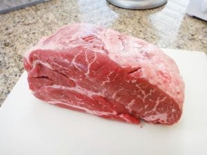 6.39 pound beef chuck eye roast