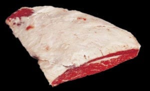 Whole, untrimmed tri-tip roast