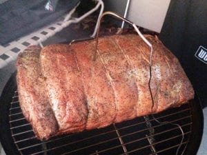 Roast half way through cooking