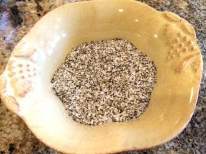 Salt & pepper mixture