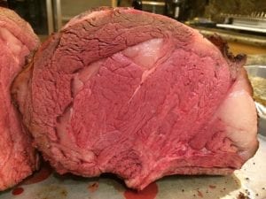 Roast cooked at 225-240F