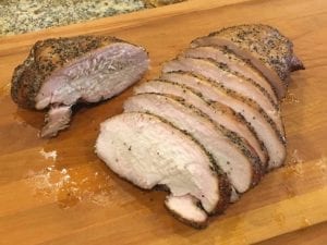 Smoked boneless, skinless turkey breast