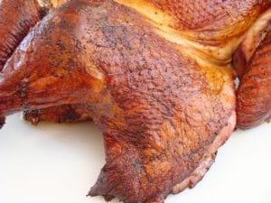 Close-up of leg and thigh