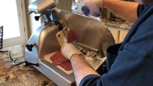 My new toy: Beswood 250 electric meat slicer