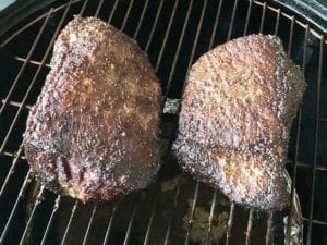 Meat at 170F internal temp