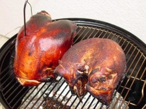 Turkey at the end of cooking
