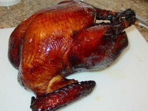 Turkey after resting