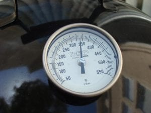 WSM thermometer reading