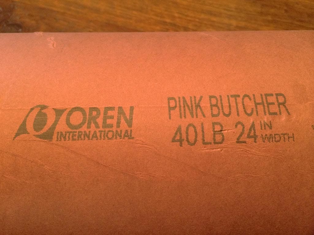 Franklin Barbecue Pink Butcher Paper