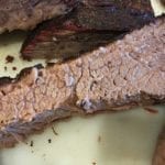 Slice of brisket point