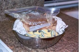Chicken in Ziploc bag