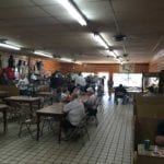 City Market dining room looking toward front door