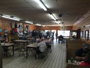 City Market dining room looking toward front door