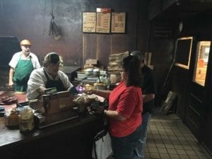 Enter the pit room to place your order