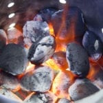 Hot coals