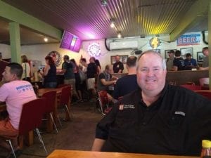 My smile tells you I'm ready to enjoy world-class barbecue!
