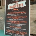 The Franklin Barbecue Line Manifesto