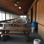 Screened in dining porch