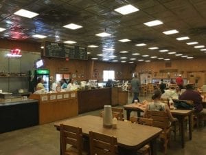 View of air conditioned dining room