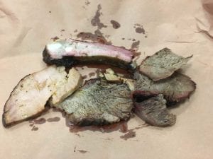 Pork rib, brisket, shoulder clod, and ham
