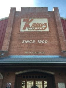 Kreuz Market sign