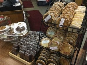 Pies, brownies and other desserts
