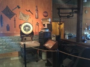 Old meat market equipment