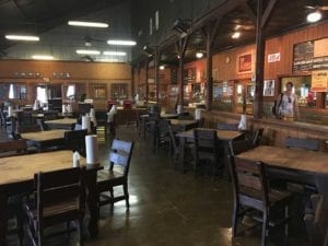 Outer dining hall