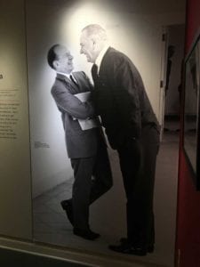 Famous photo of Lyndon Johnson and Abe Fortas