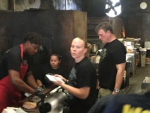 Wayne Mueller overseeing the operation