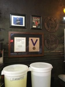 The James Beard Award bestowed on Louie Mueller Barbecue
