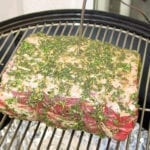 Herb crusted rib roast