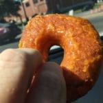 World famous Round Rock glazed donut