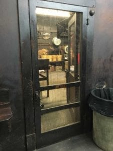 Smitty's office door