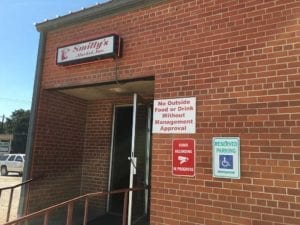 Back entrance to Smitty's Market