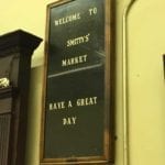 Have a Great Day sign in overflow dining room