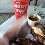 Snow's BBQ plastic souvenir cup