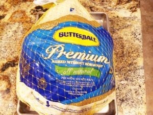A typical Butterball self-basting turkey