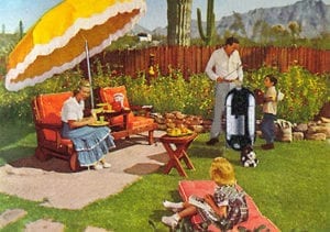 1950s-era family with WSM