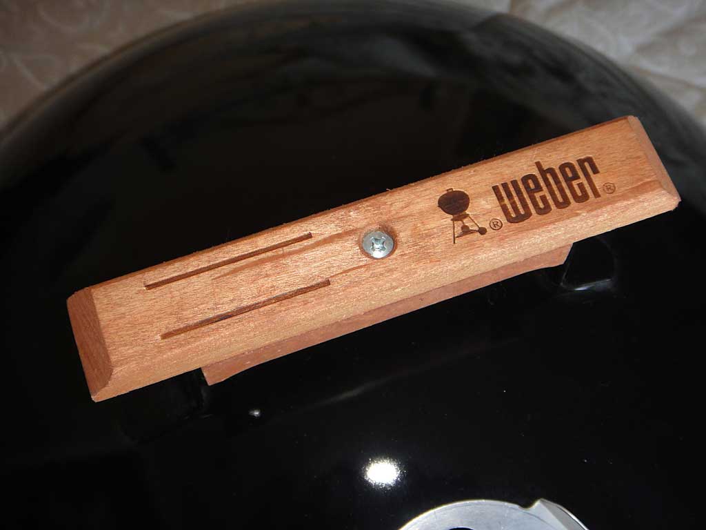 Replacement WSM Wooden Lid Handles - The Virtual Weber Bullet