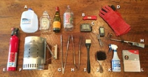 Essential barbecue accessories
