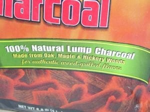 Close-up of Duraflame package