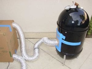 Cold smoker setup