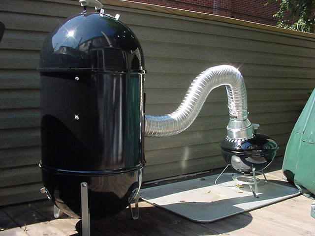 Fully assembled WSM / WSJ cold smoker
