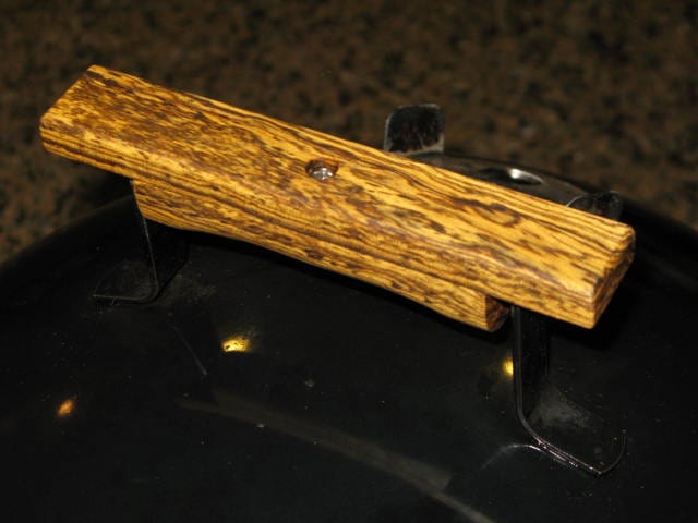 Weber online wood handle