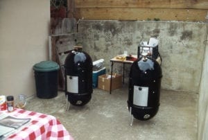 Backyard setup