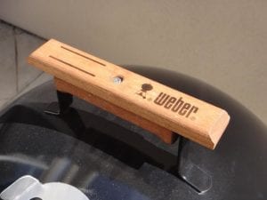 Wooden lid handle