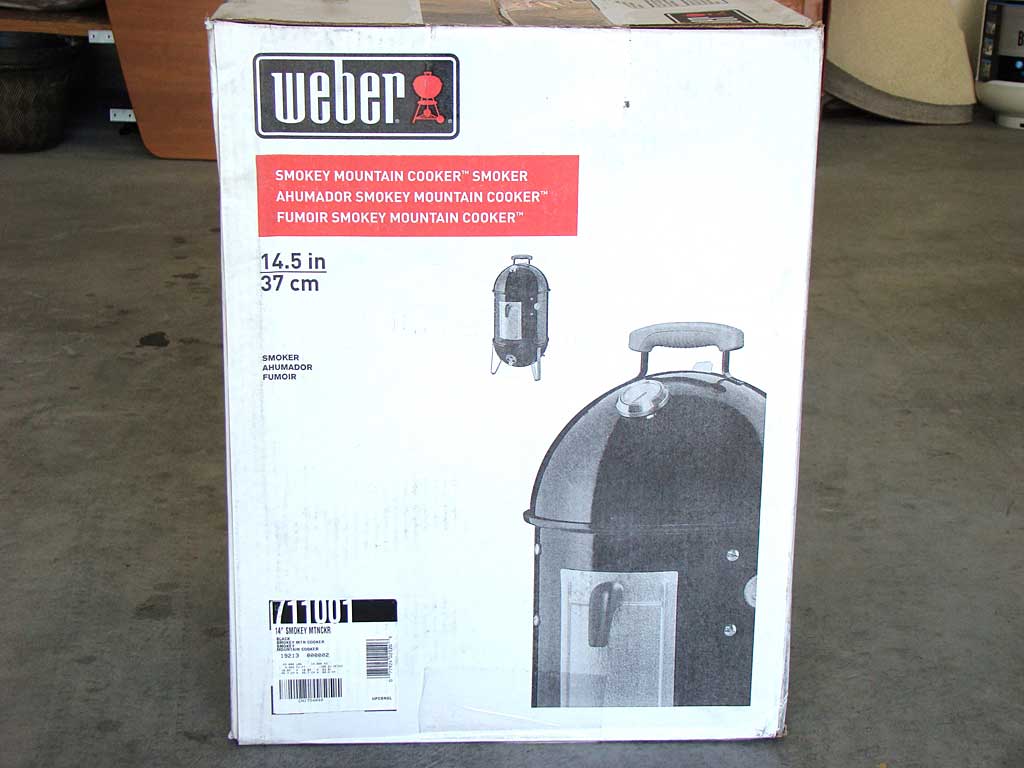 Pack + Fumoir Smokey Mountain 47cm - WEBER