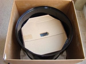 Small cardboard box removed